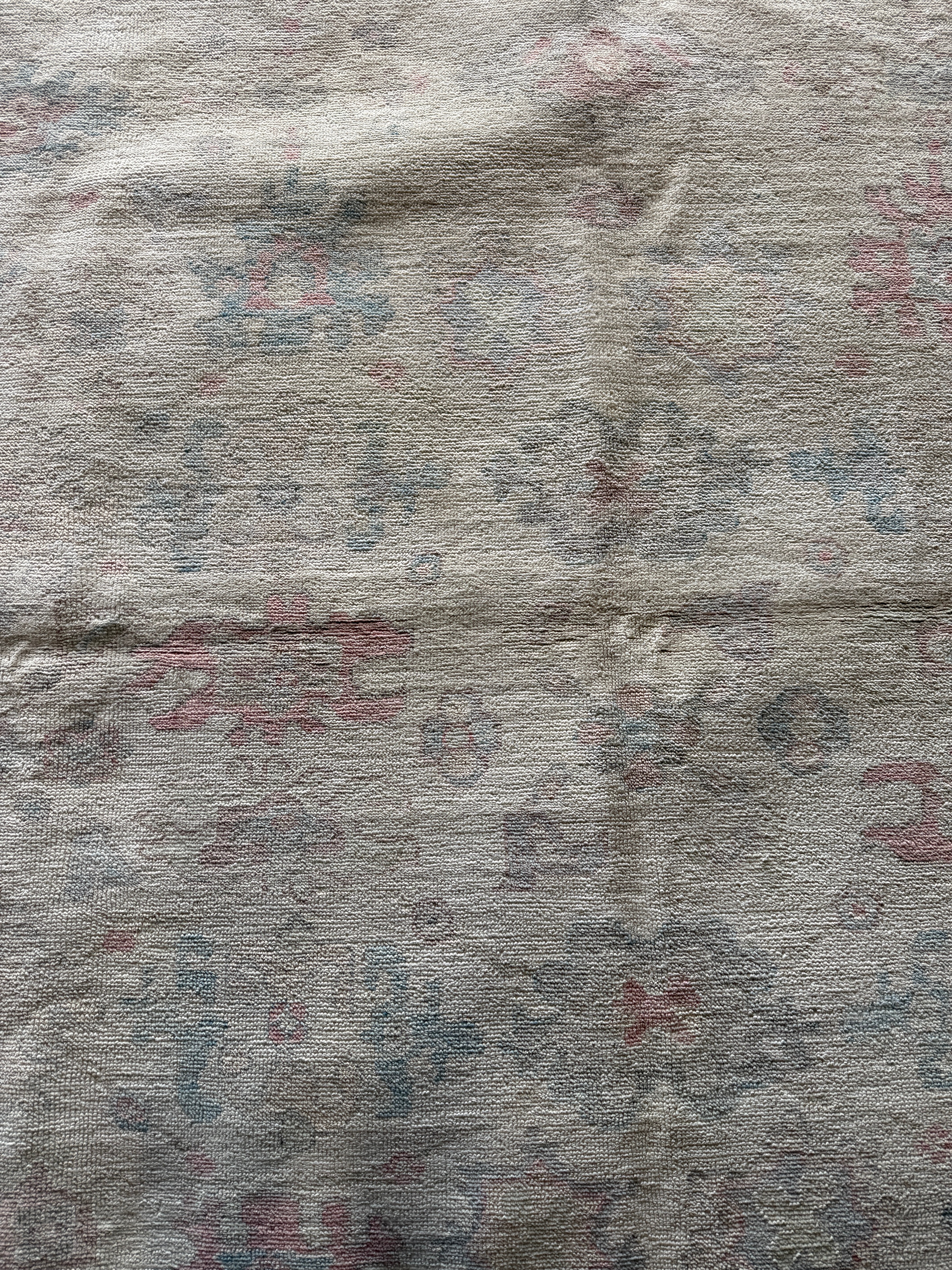 Maya McNair 8.3x9.11 Multi Color Afghani Whitewashed Oushak