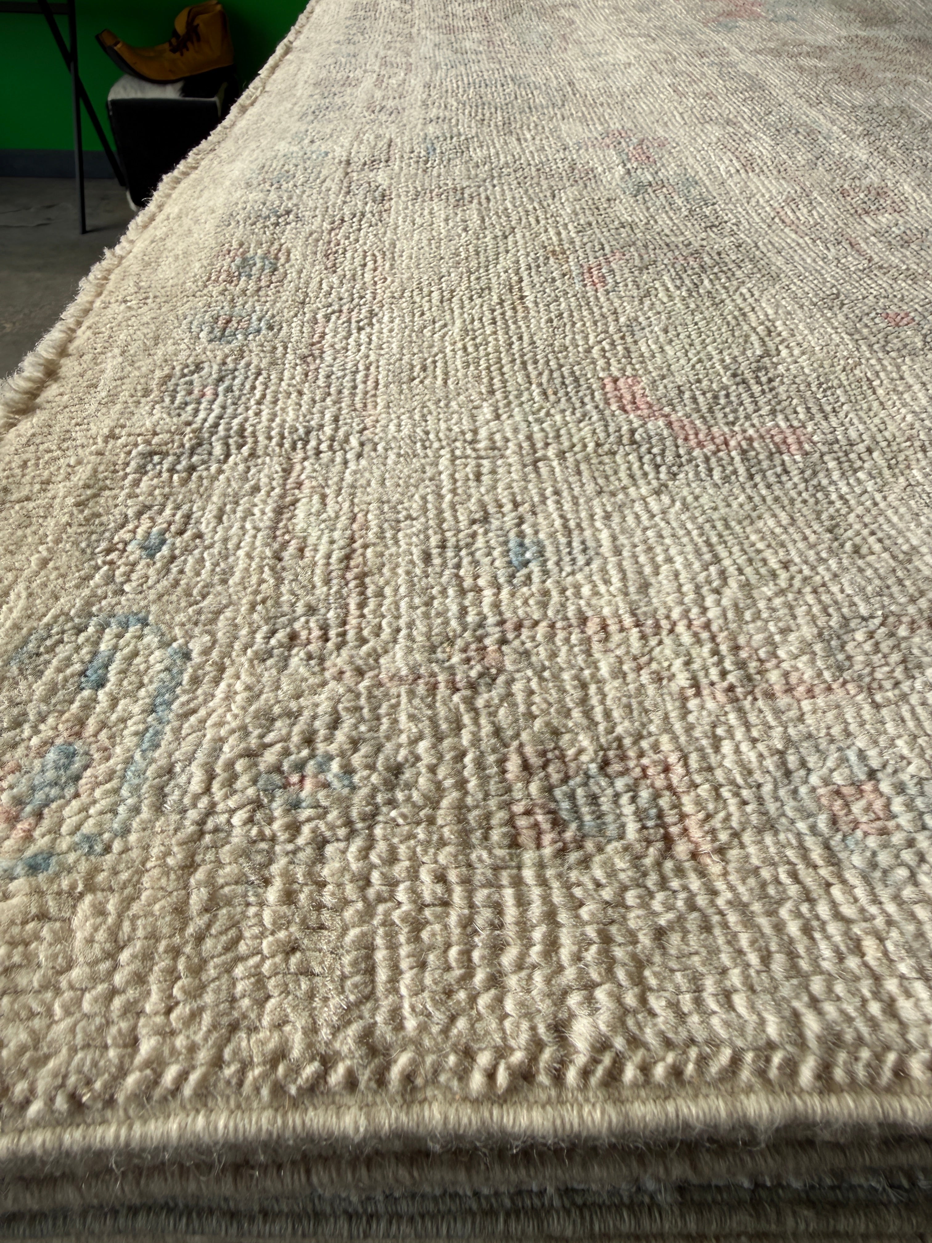 Maya McNair 8.3x9.11 Multi Color Afghani Whitewashed Oushak