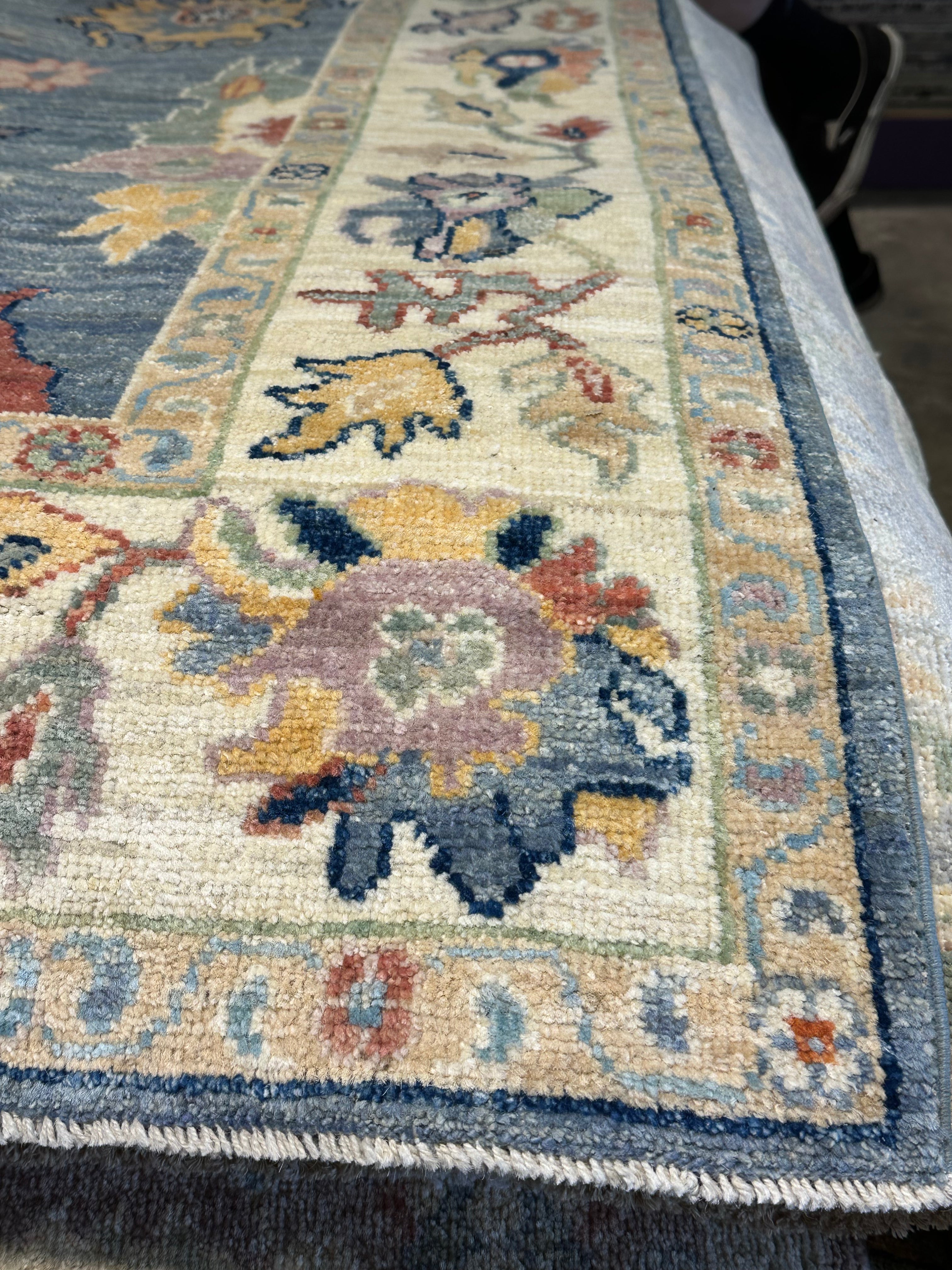 Ana Cilas 4.10x7.6 Afghani Colorful Oushak