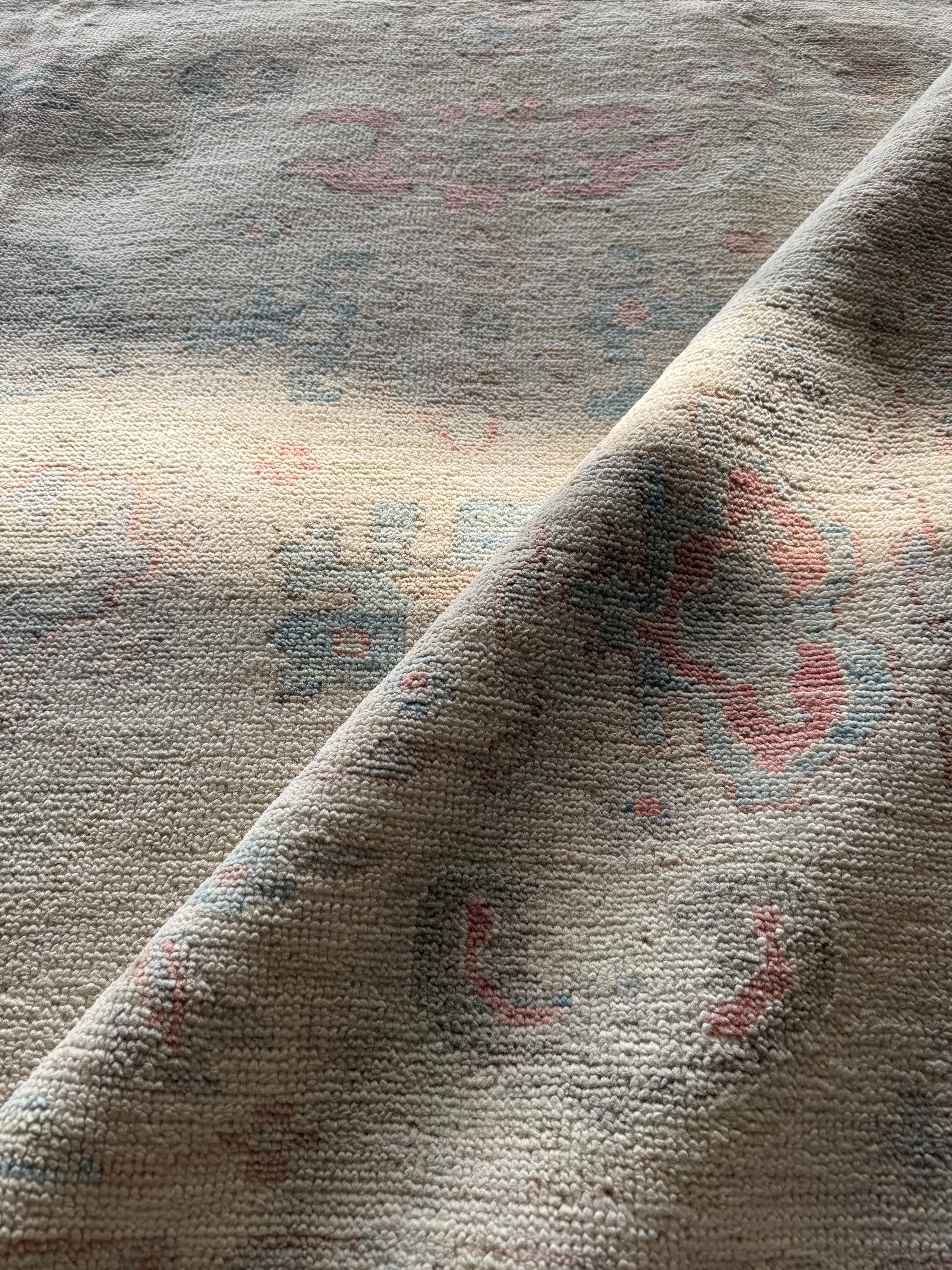 Maya McNair 8.3x9.11 Multi Color Afghani Whitewashed Oushak