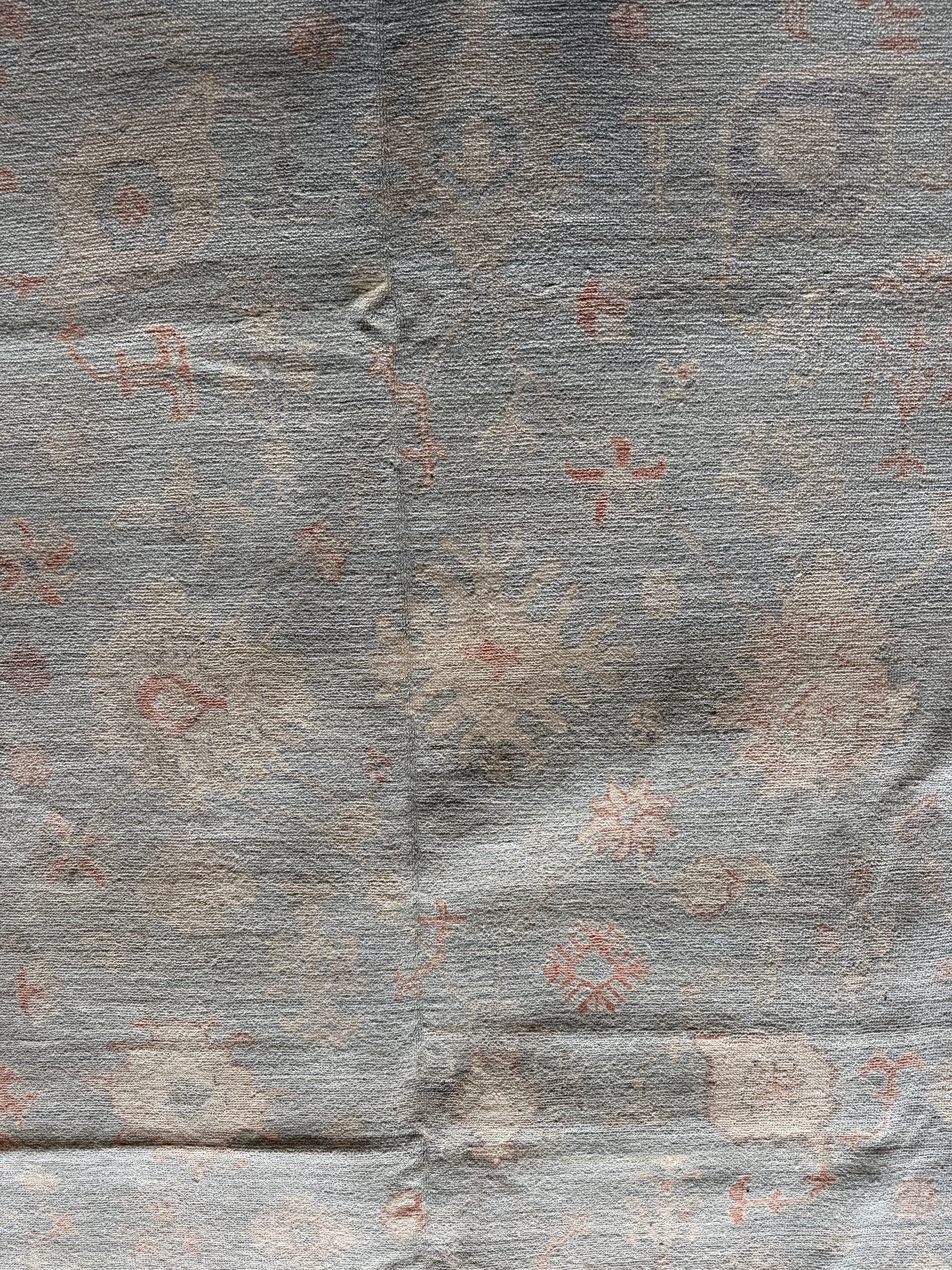 Taylour Paige 7.11x10.1 Blue Afghani Whitewashed Oushak