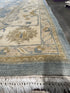 Madison LeCroy 9.3x12 Blue Oushak Rug - CLEARANCE 30% off