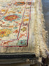 Samantha Kacho 5x6.2 Silvery/Grey Afghani Sultani Rug