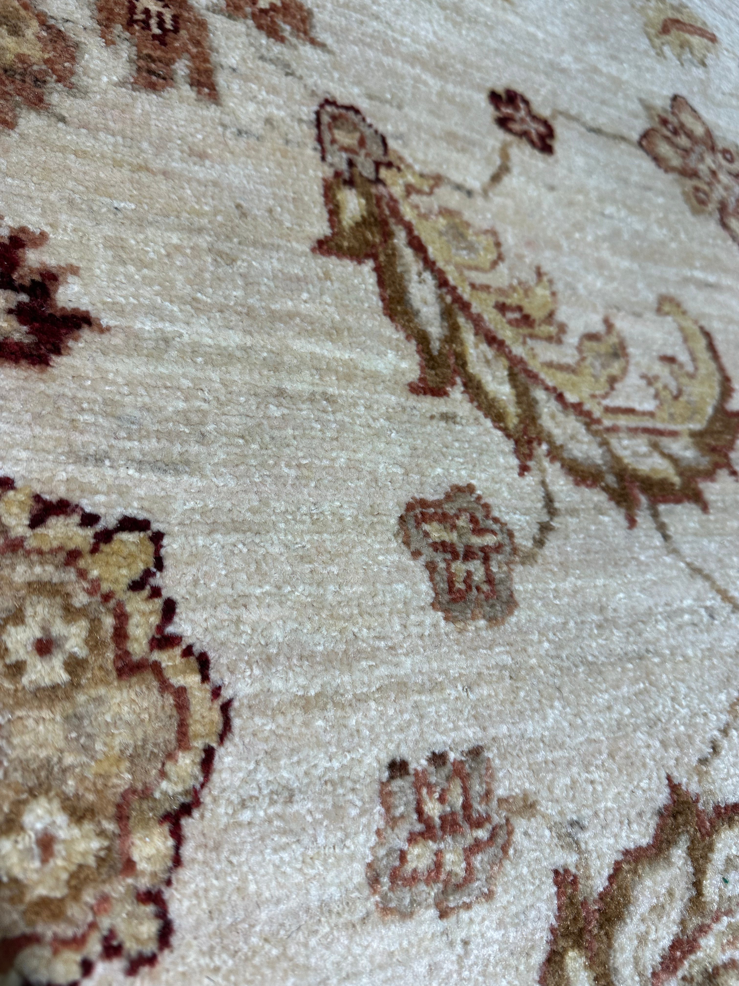 Naomie Olindo 8.9x11.8 Tan Peshawar Rug - CLEARANCE 30% off