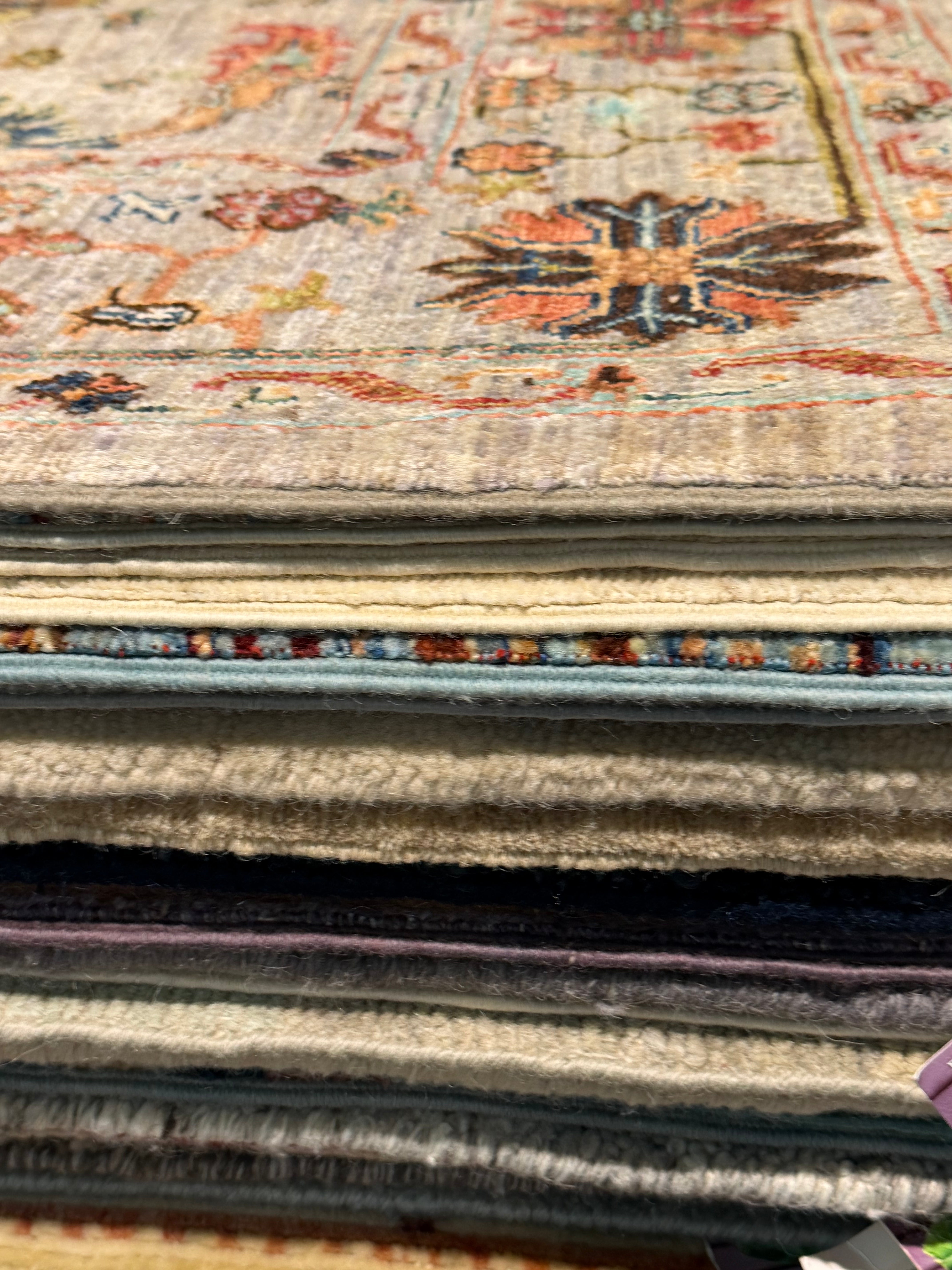 Monica Garcia 5.8x8 Silver/Grey Afghani Sultani Rug