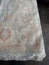Beverly Marsh 10.3x13.9 Blue Afghani Whitewashed Oushak