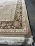 Venita Aspen 9x12 Beige and Olive Tabriz Rug - CLEARANCE 30% off