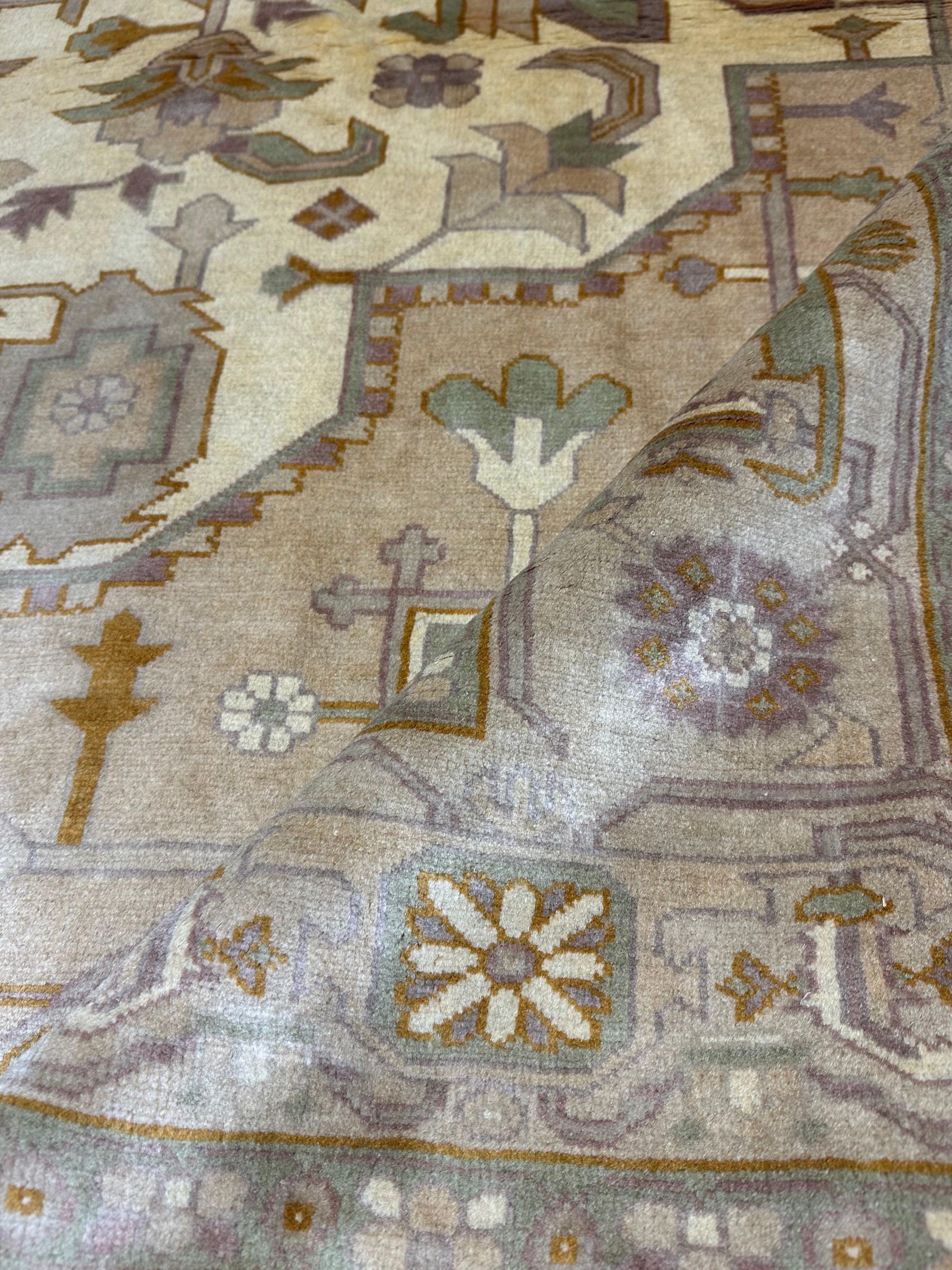 Chelsea Meissner 9.2x12 Gold Peshawar Rug - CLEARANCE 30% off
