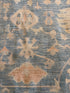 Brianna Tonti 9.11x13.6 Blue Afghani Whitewashed Oushak