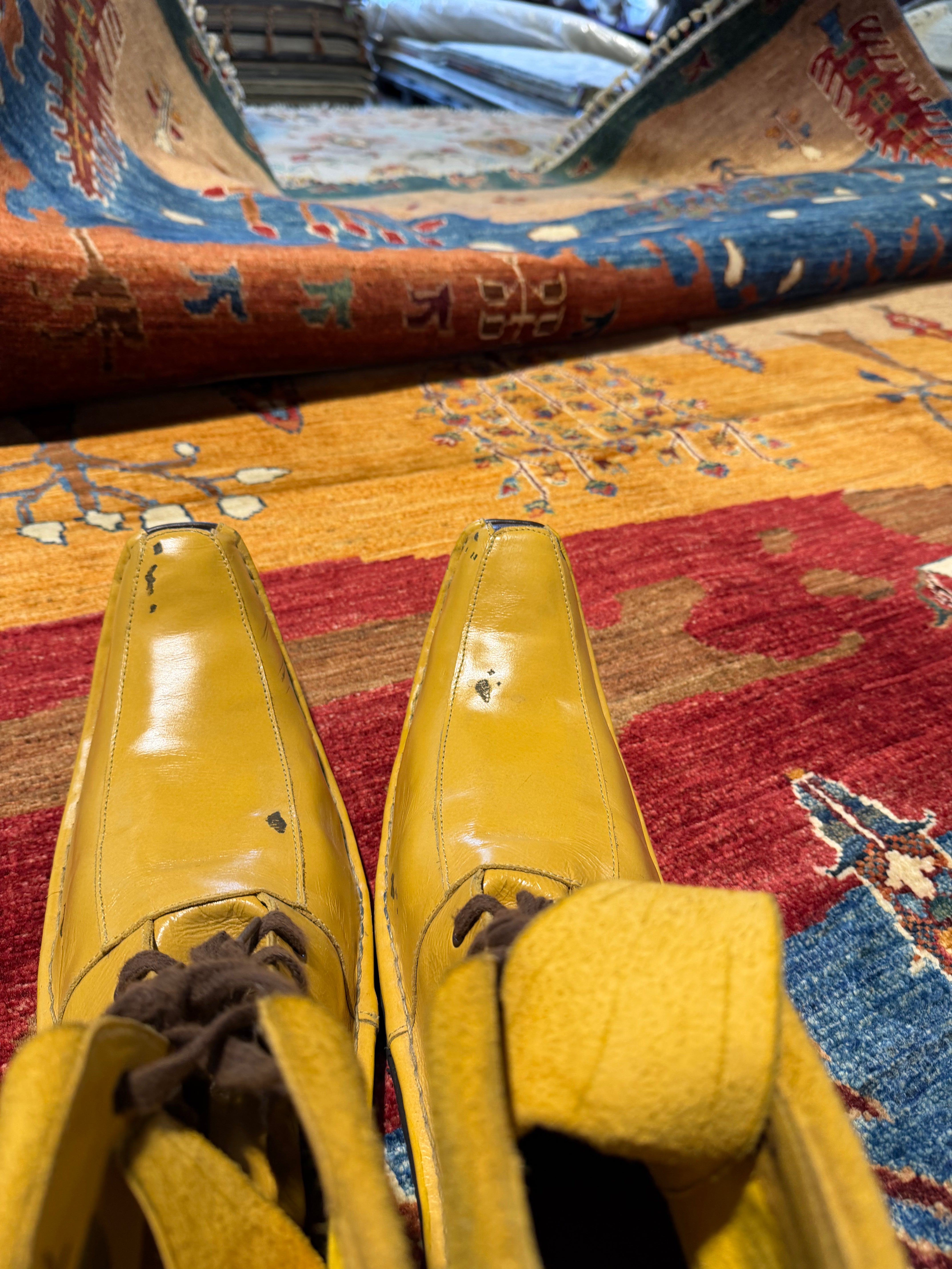 Melissa Rosal 5.10x8 Red Afghani Tree Rug