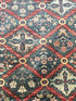Jenna King 9x11.8 Green and Red Lawrence Rug - CLEARANCE 30% off