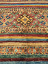 Tiffany Hendra 5.9x8.4 Orange Afghani Khorjin Rug