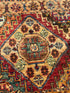 Tiffany Hendra 5.9x8.4 Orange Afghani Khorjin Rug