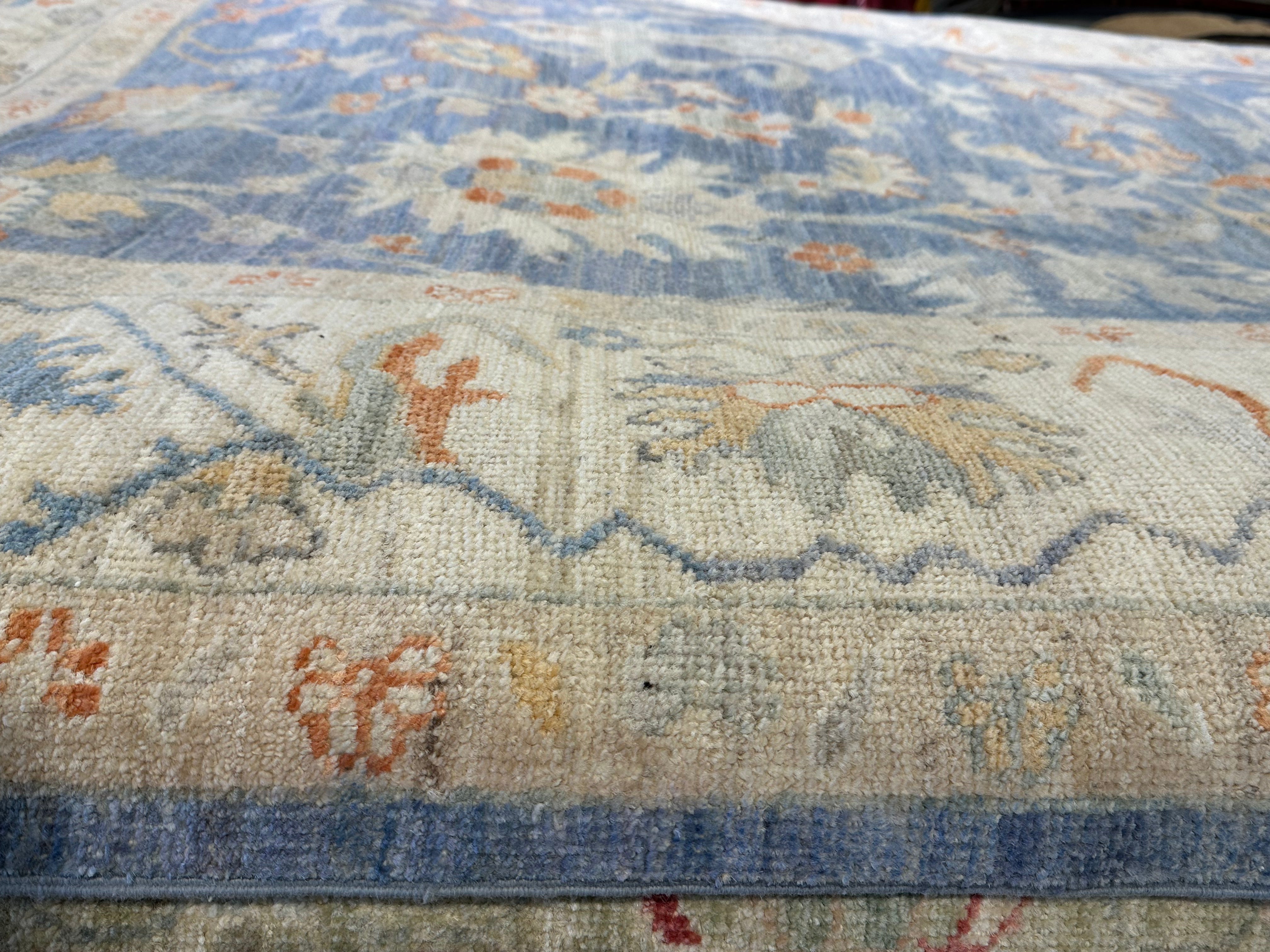 Maria McAlea 8.1x9.8 Afghani Colorful Oushak