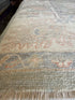 Tara Koehler 8.3x10.1 Blue Afghani Whitewashed Oushak