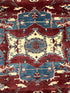 Eliza Limehouse 8.8x11.5 Red Agra Rug - CLEARANCE 30% off
