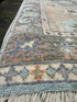 Brittany Spiteri 2.10x11.11 Multi Color Afghani Whitewashed Oushak Runner