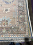 Brittany Spiteri 2.10x11.11 Multi Color Afghani Whitewashed Oushak Runner