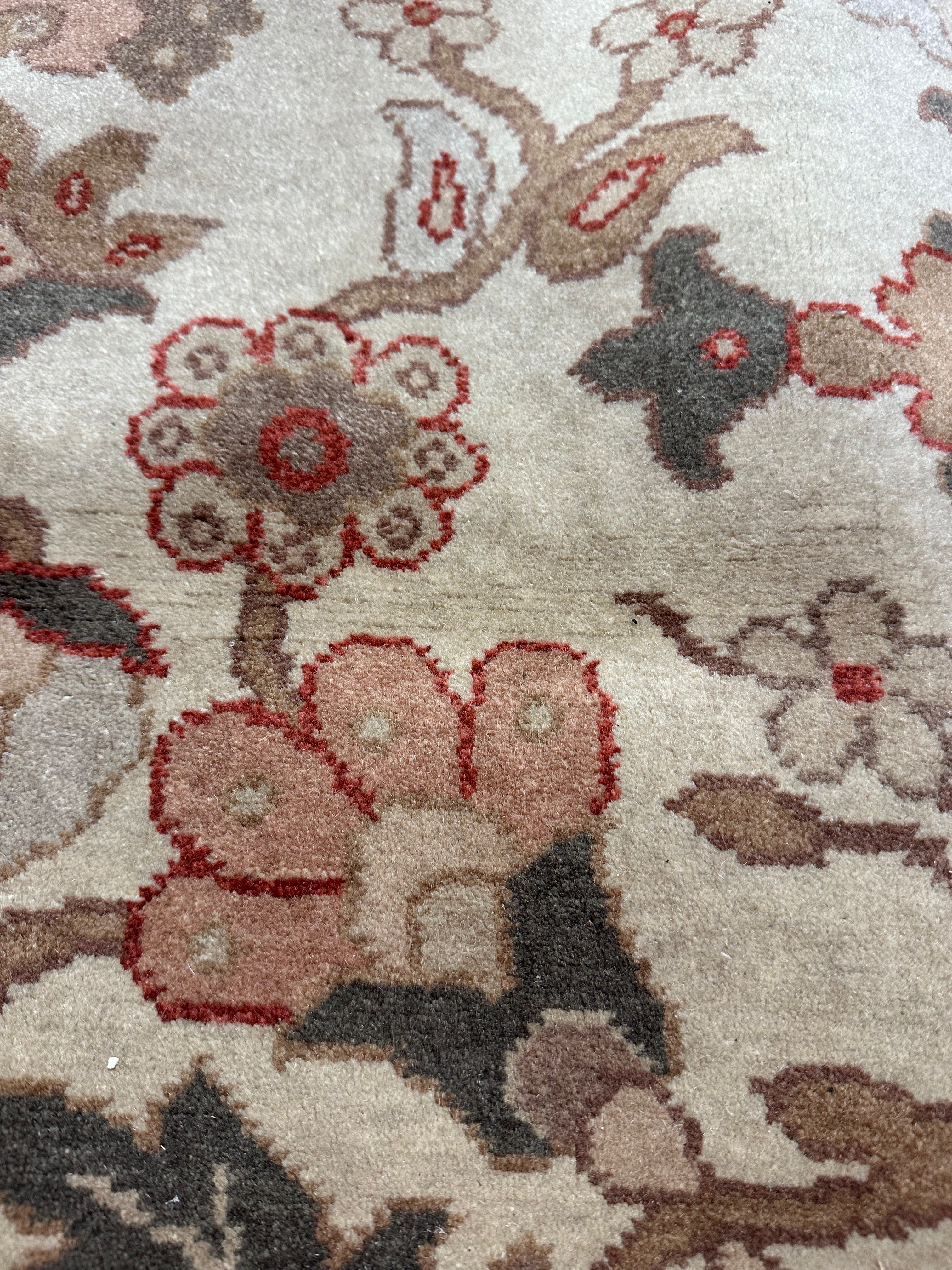 Corrine Hardy 9x12 Beige and Blue Zeigler Rug - CLEARANCE 30% off