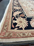Corrine Hardy 9x12 Beige and Blue Zeigler Rug - CLEARANCE 30% off