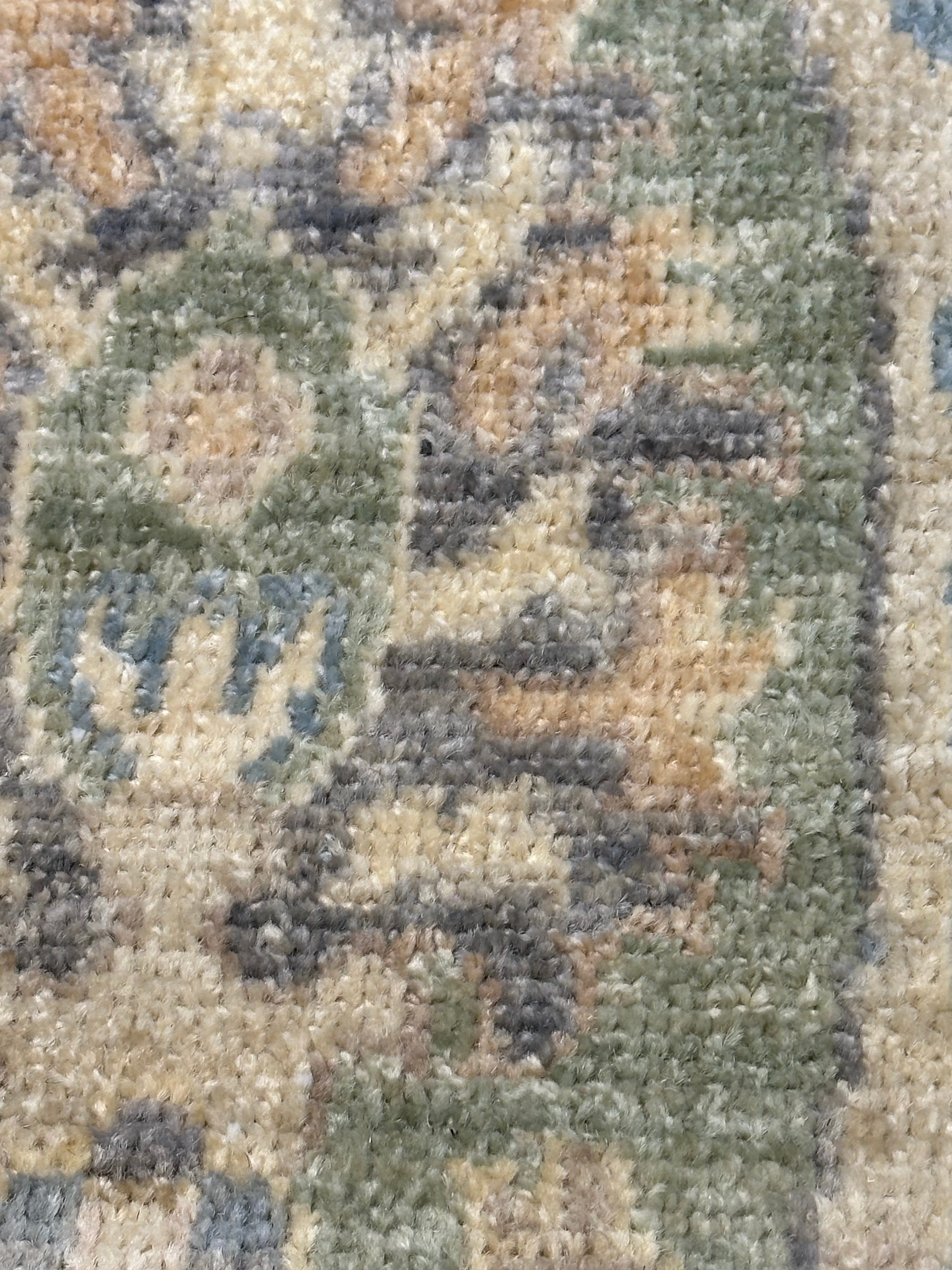 Louise Strachan 6.7x9.9 Afghani Colorful Oushak