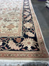 Corrine Hardy 9x12 Beige and Blue Zeigler Rug - CLEARANCE 30% off