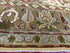 Patricia Altschul 8.8x11.8 Ivory and Green Soumak Rug - CLEARANCE 30% off
