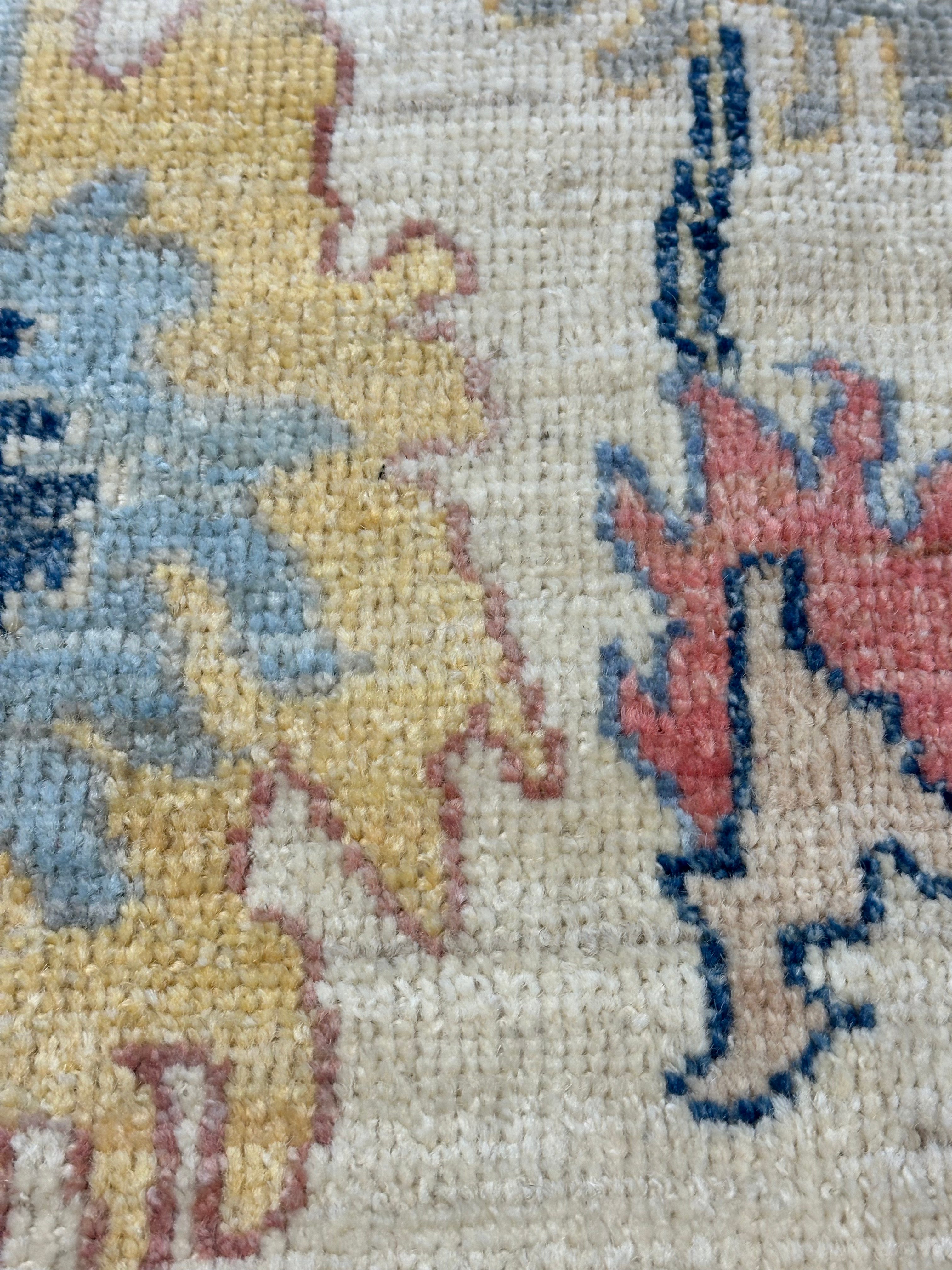 Lottie Aich 6.1x8.9 Afghani Colorful Oushak