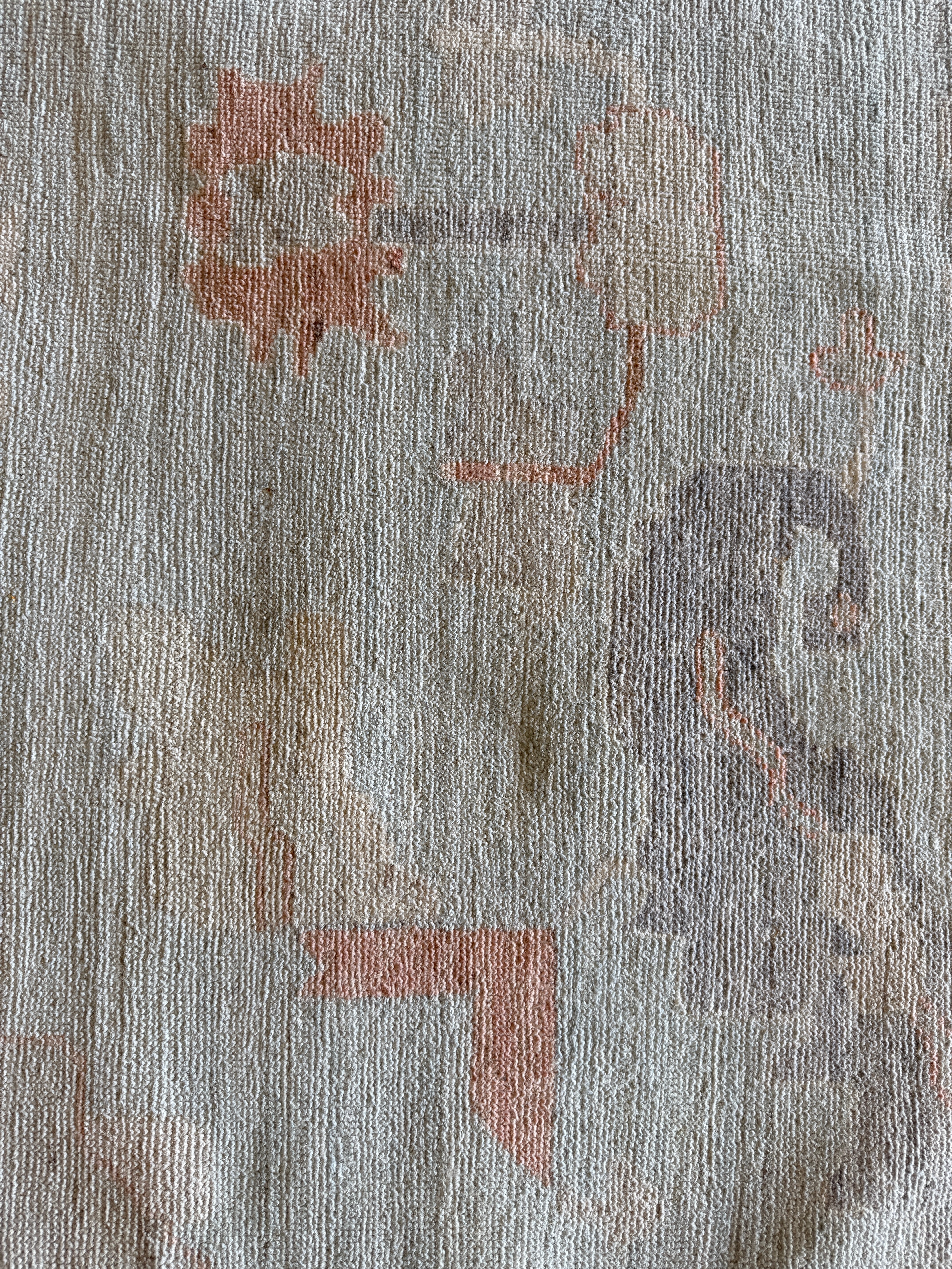 Morningstar Angeline 8.2x10.1 Blue Afghani Whitewashed Oushak