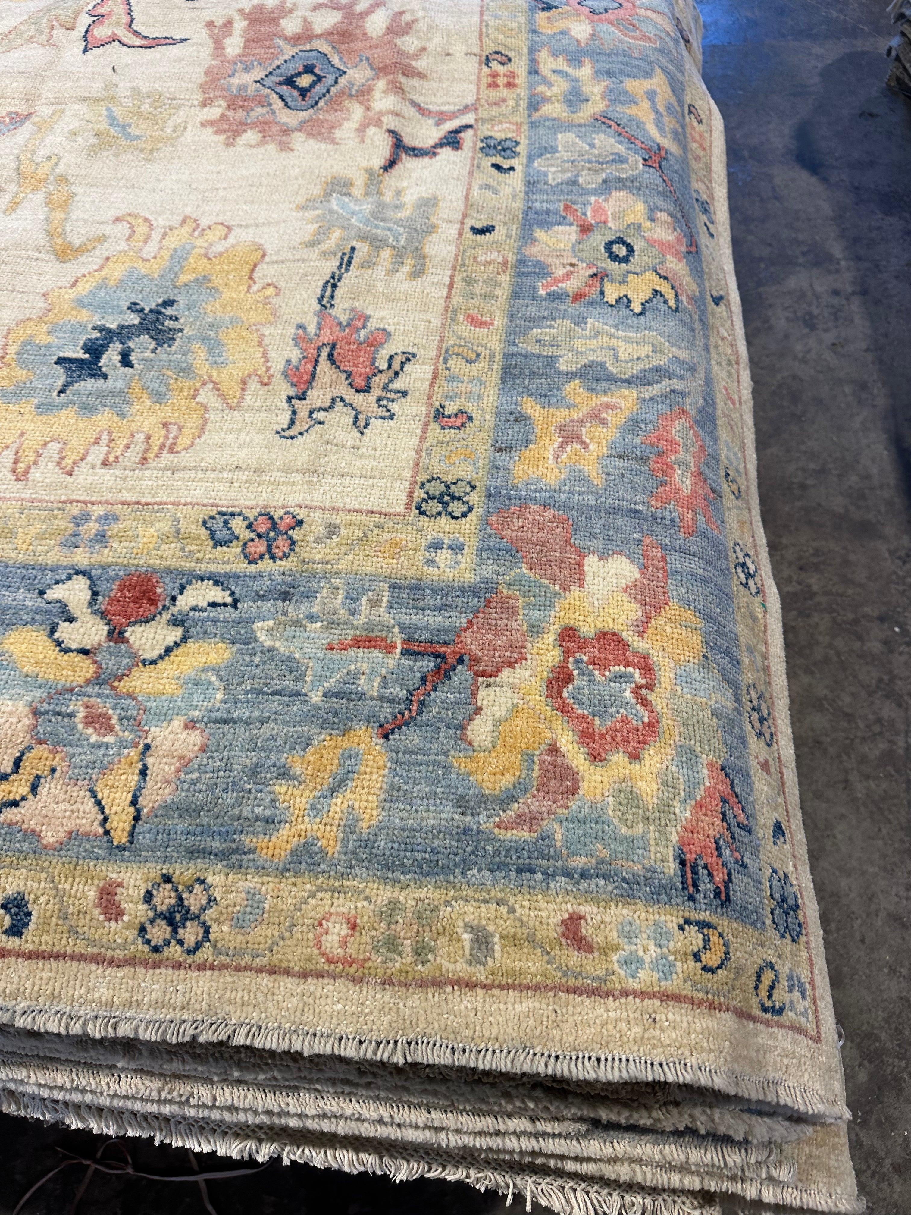 Lottie Aich 6.1x8.9 Afghani Colorful Oushak