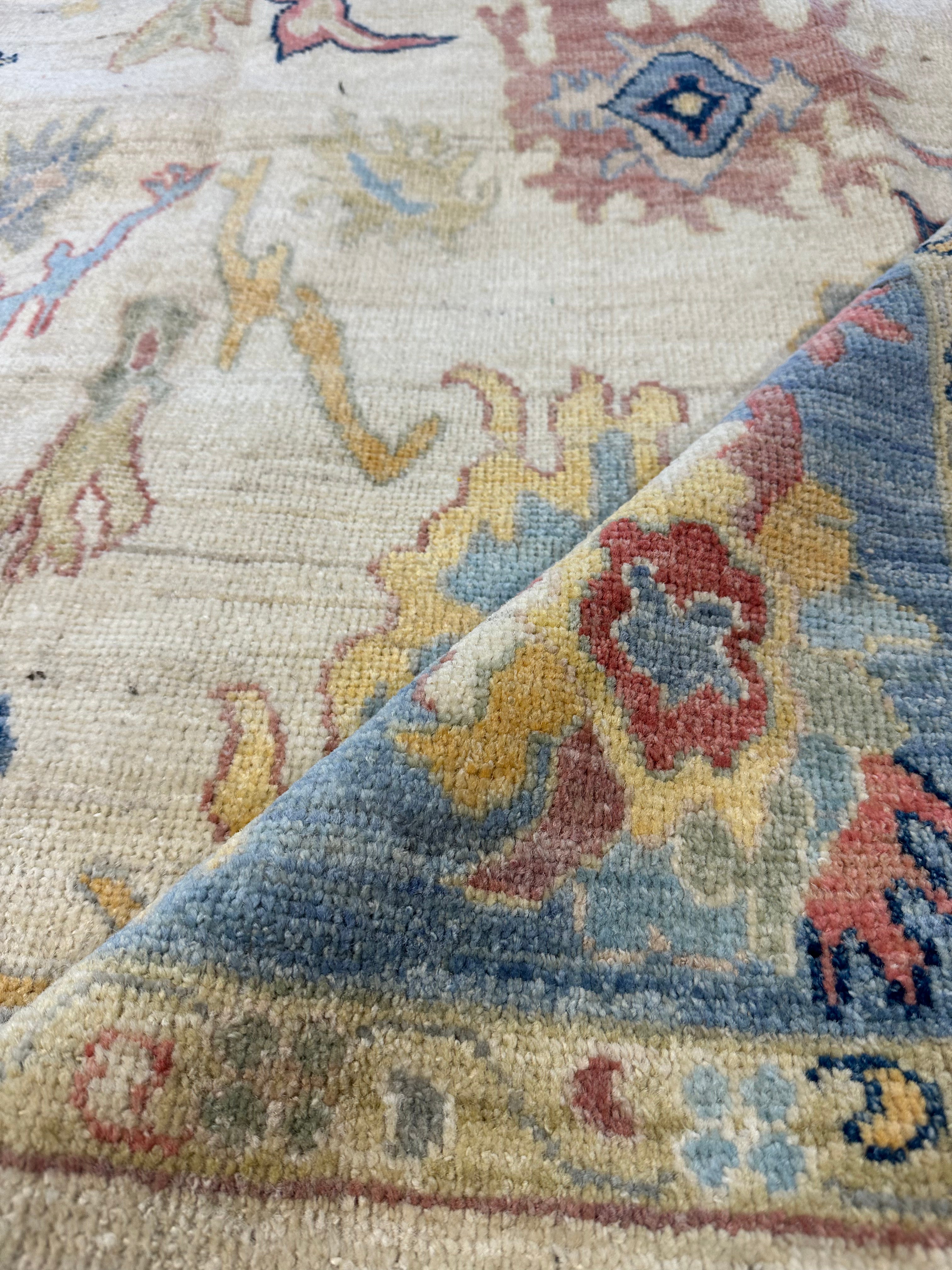 Lottie Aich 6.1x8.9 Afghani Colorful Oushak