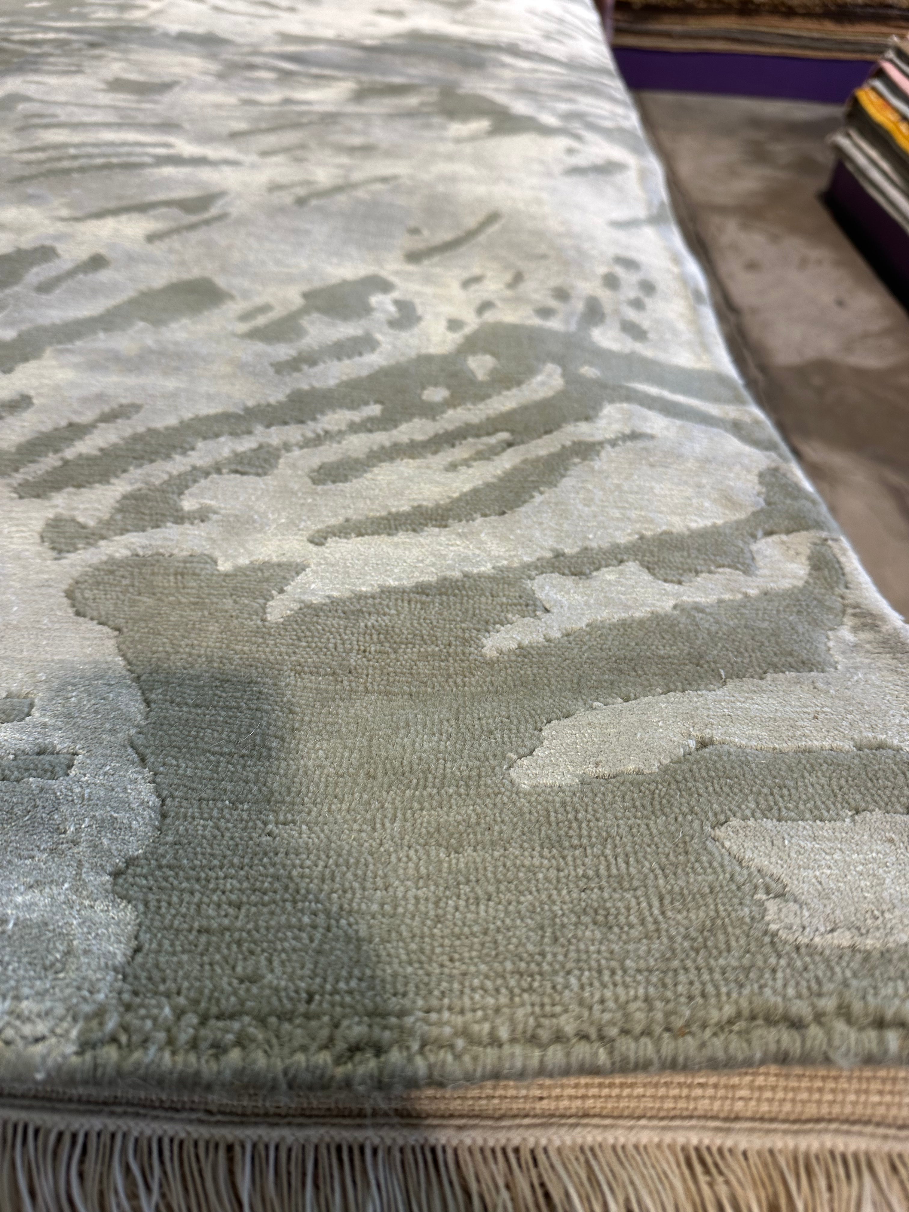 Craig Conover 9x11.8 Green Mod Fever Rug - CLEARANCE 30% off