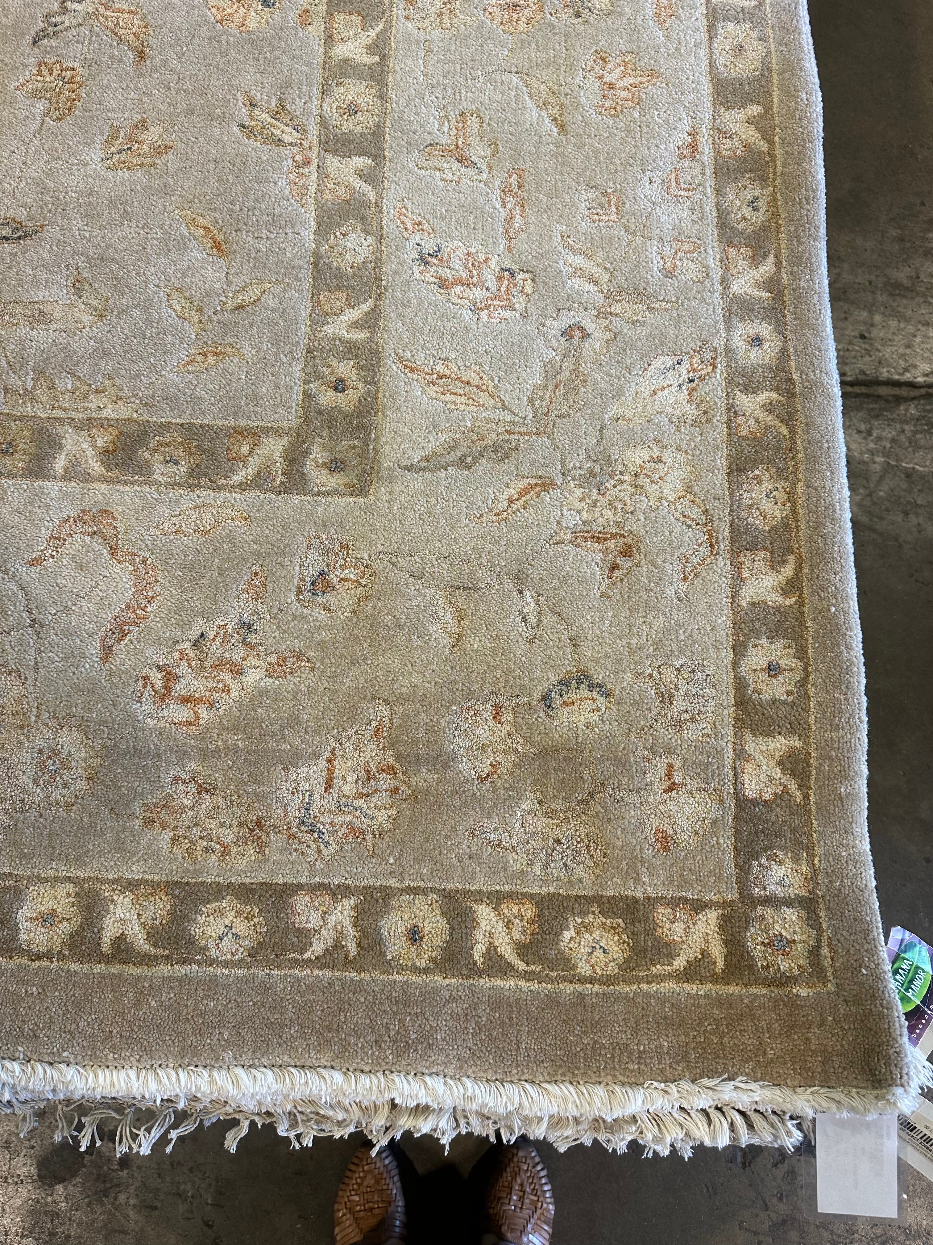 Taylor Green 8.9x11.9 Grey Peshawar Rug - CLEARANCE 30% off