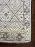 Minnie Driver 5x8 White Hand-Knotted Oushak Rug | Banana Manor Rug Company