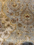 Olivia Flowers 9x11.8 Brown Peshawar Rug - CLEARANCE 30% off