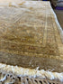 Olivia Flowers 9x11.8 Brown Peshawar Rug - CLEARANCE 30% off