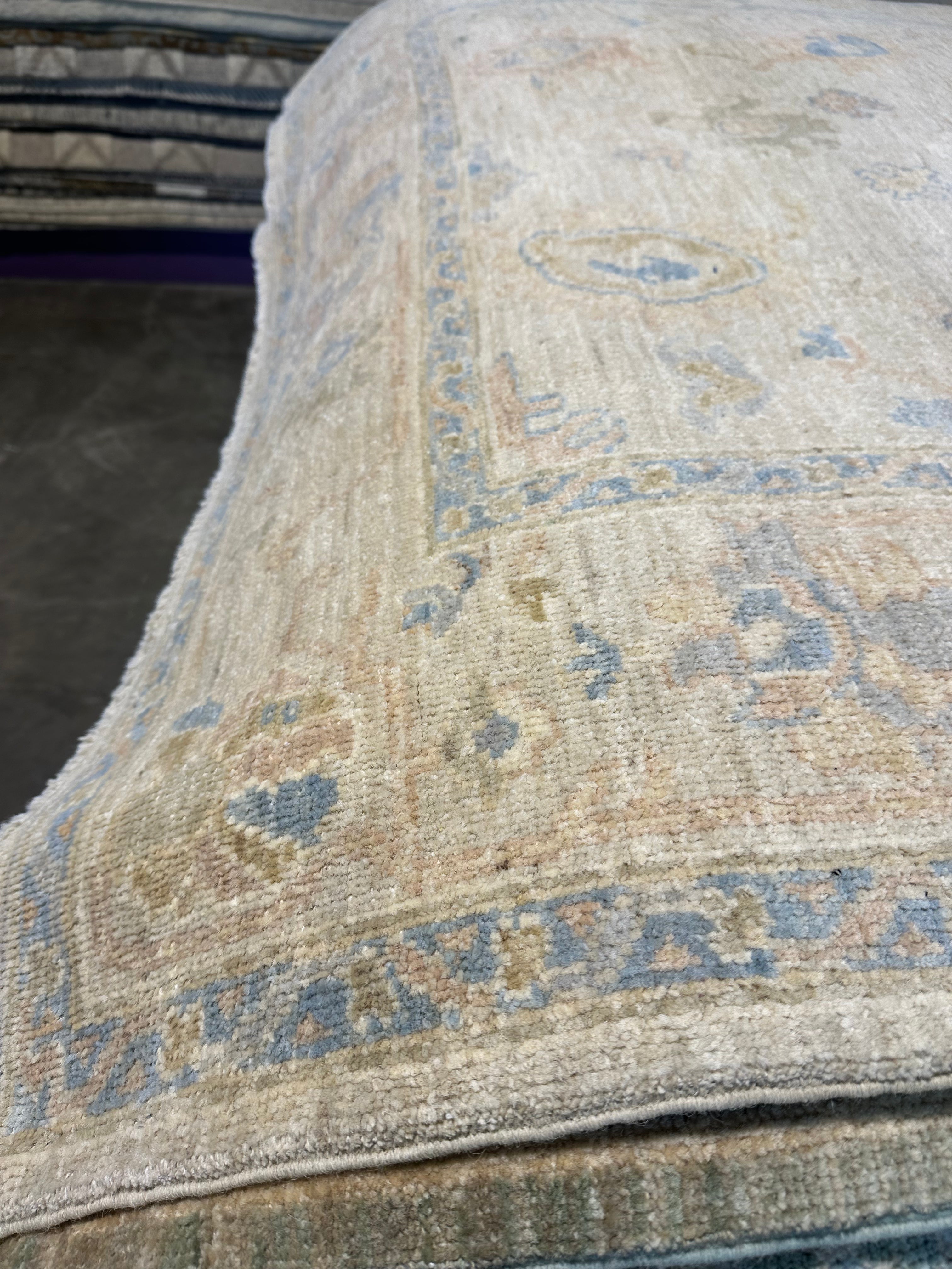 Erica Manna 5.1x6.10 Afghani Whitewashed Oushak