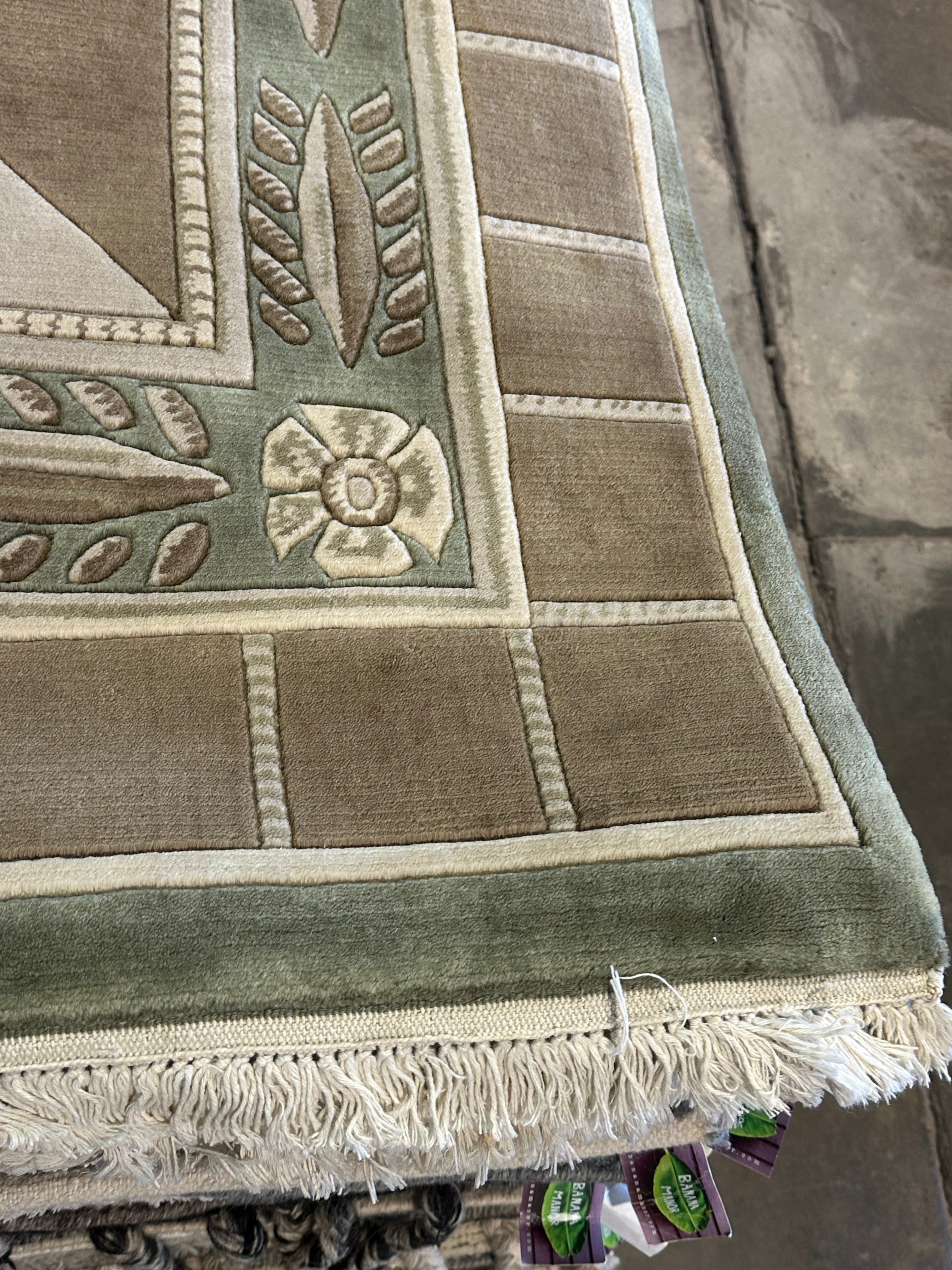 Austen Kroll 9.1x11.8 Brown Nepalese Rug - CLEARANCE 30% off