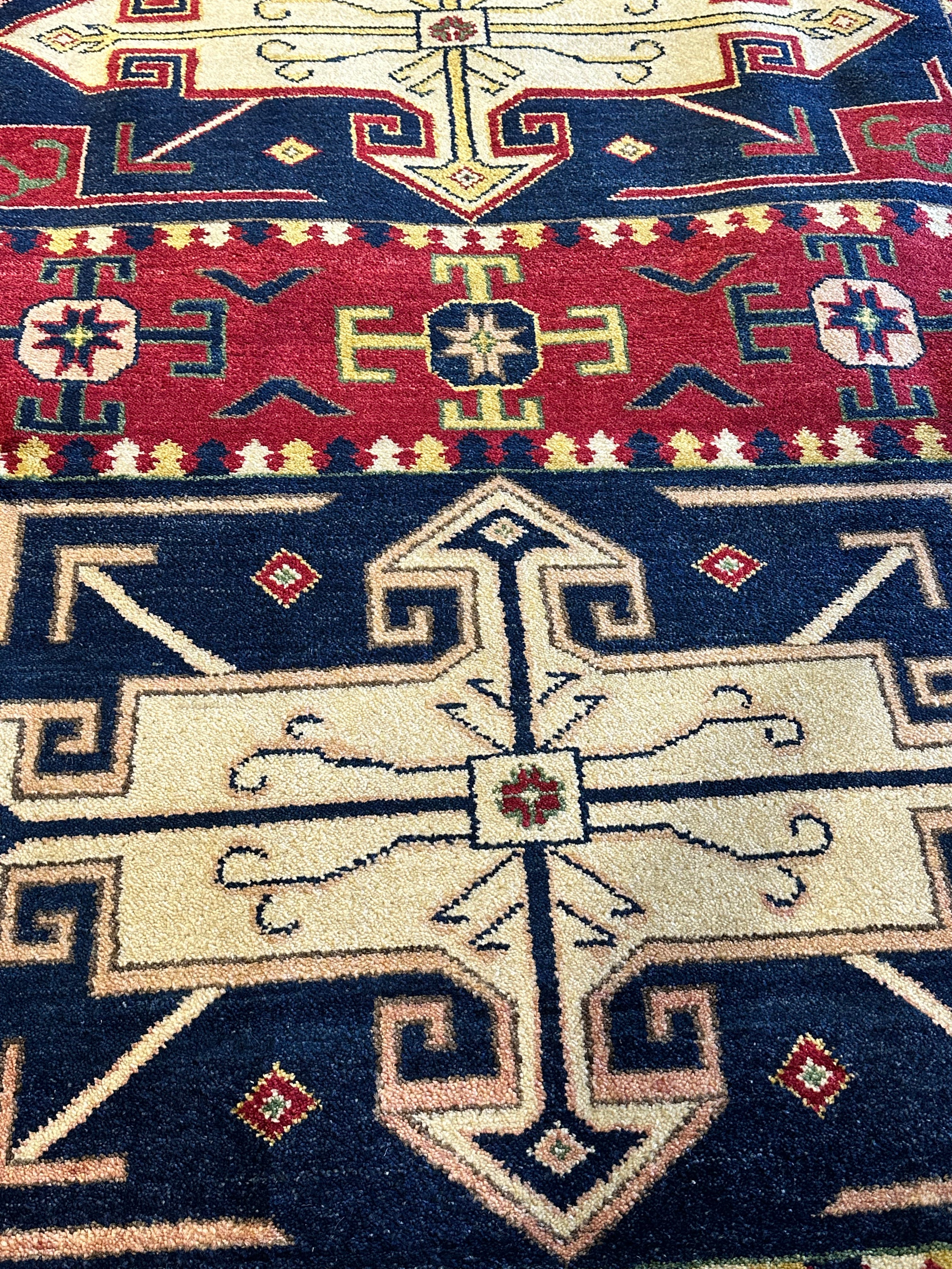 Whitney Smith 8.3x11.5 Red Kazak Rug - CLEARANCE 30% off