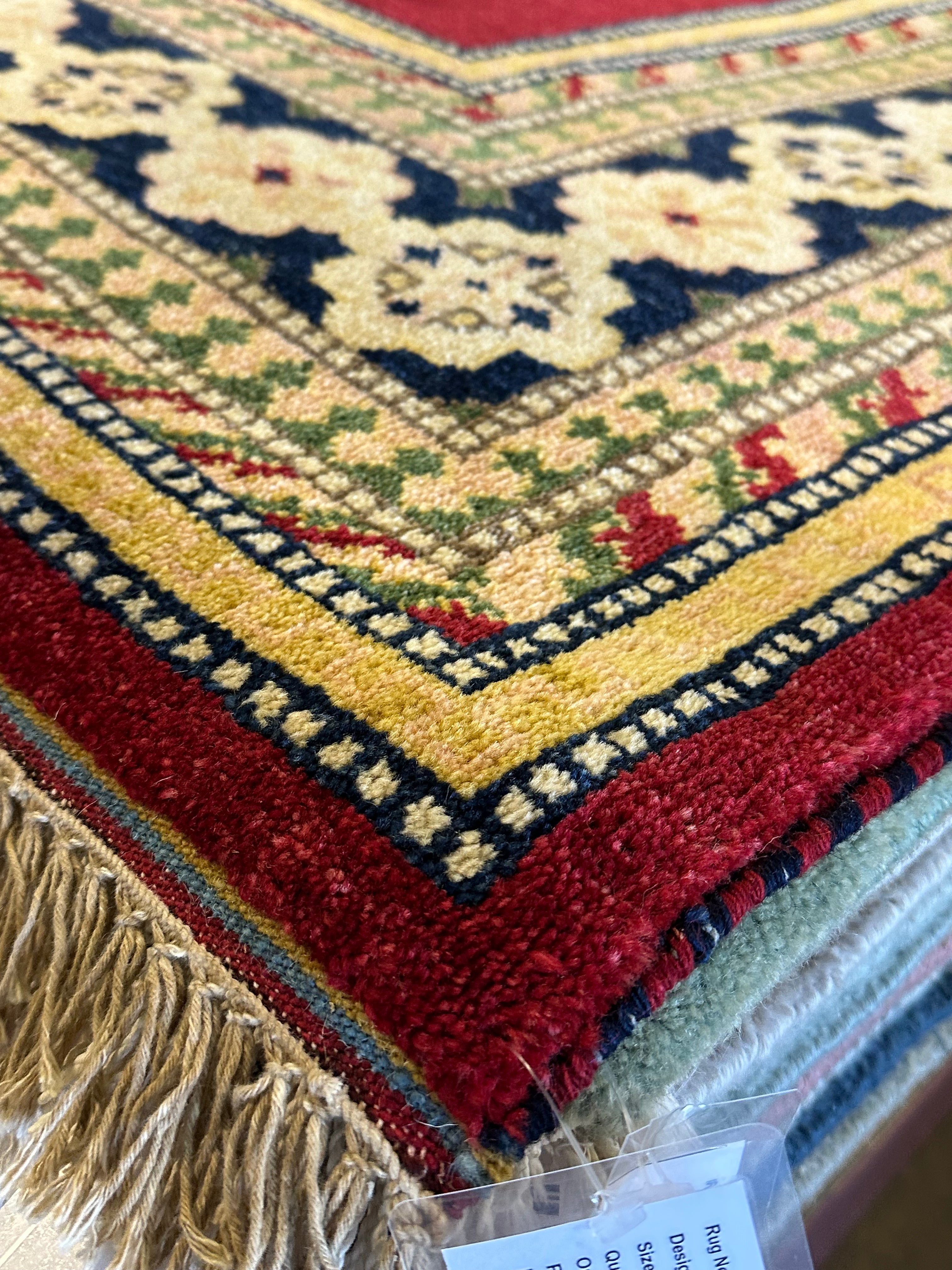 Whitney Smith 8.3x11.5 Red Kazak Rug - CLEARANCE 30% off