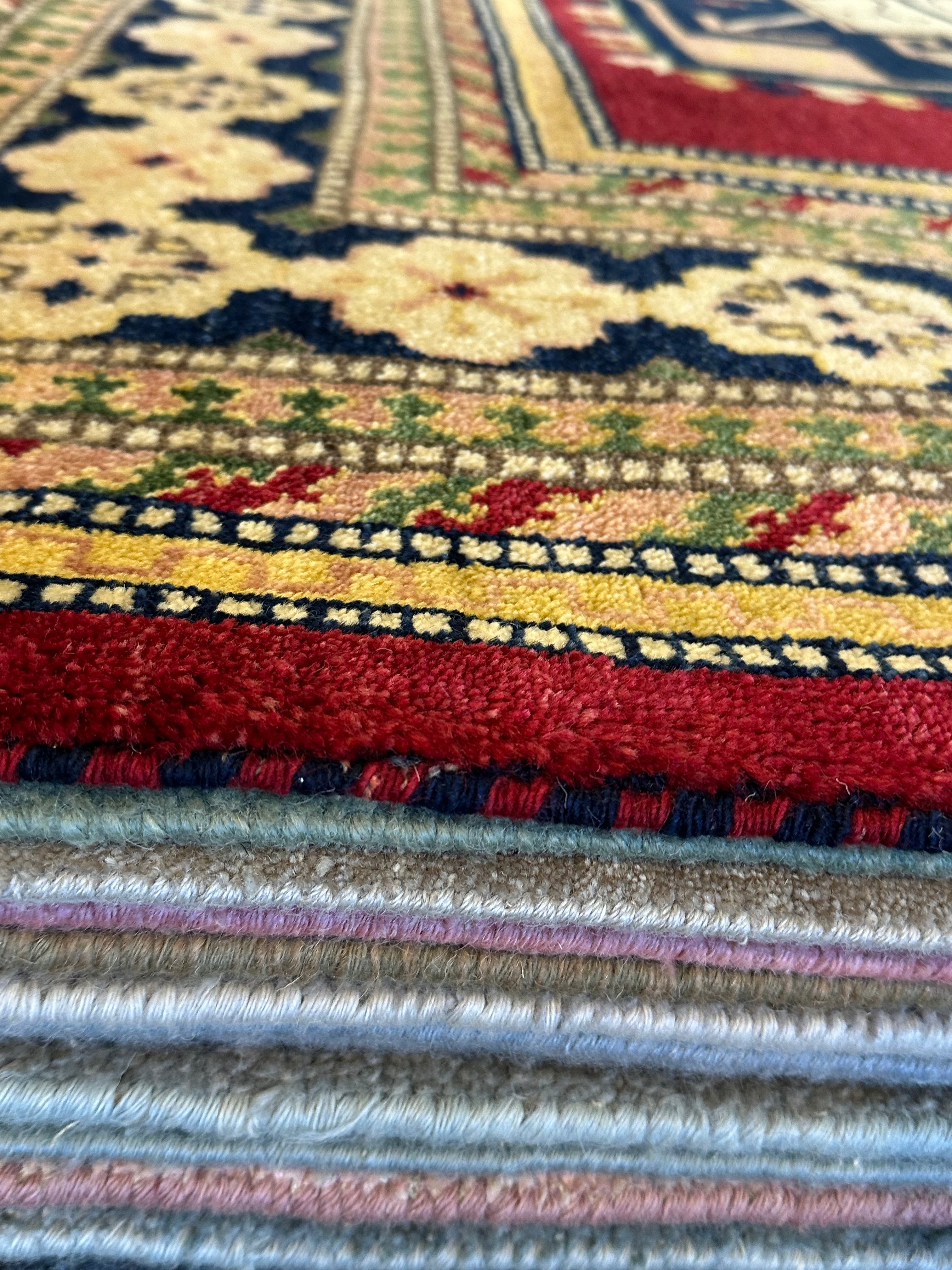 Whitney Smith 8.3x11.5 Red Kazak Rug - CLEARANCE 30% off