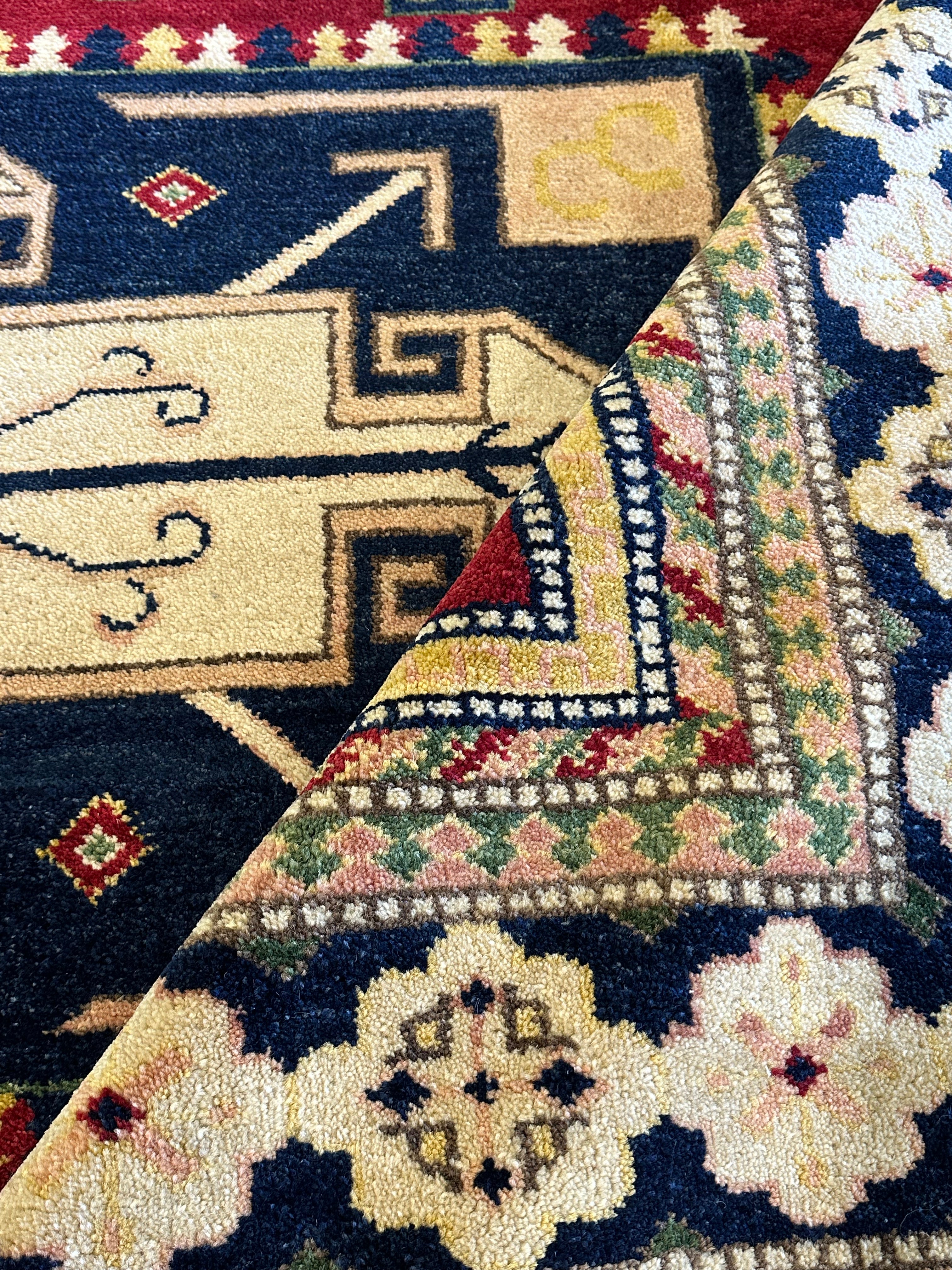 Whitney Smith 8.3x11.5 Red Kazak Rug - CLEARANCE 30% off