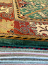 MyLinh Bender 8.8x11.9 Green Kashan Rug - CLEARANCE 30% off