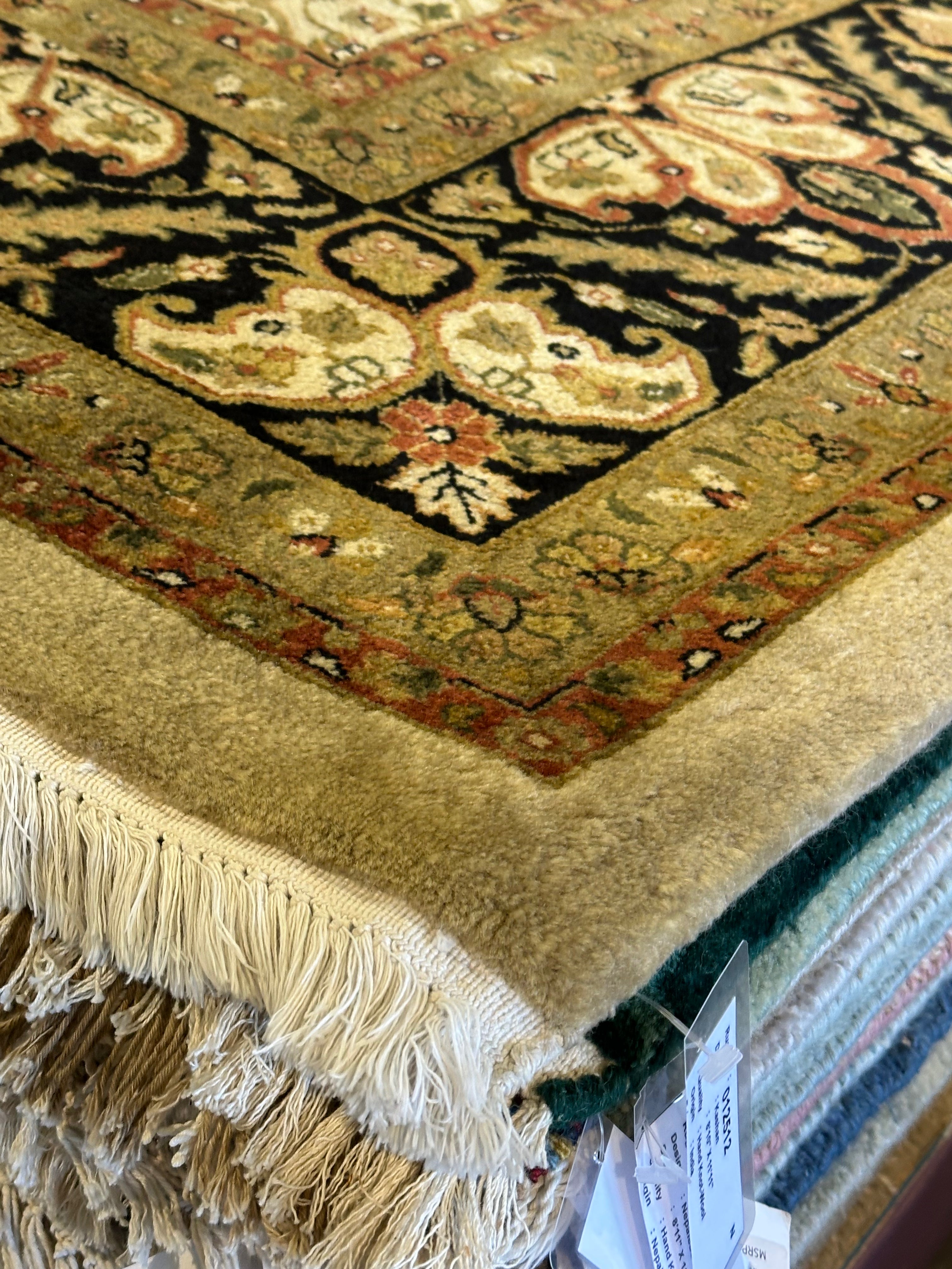 Molly O'Connell 9x12 Gold Jaipur Rug - CLEARANCE 30% off