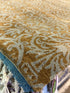 Jarrett Thomas 6x9 Wrought Iron Mocha Blue Tibetan Rug