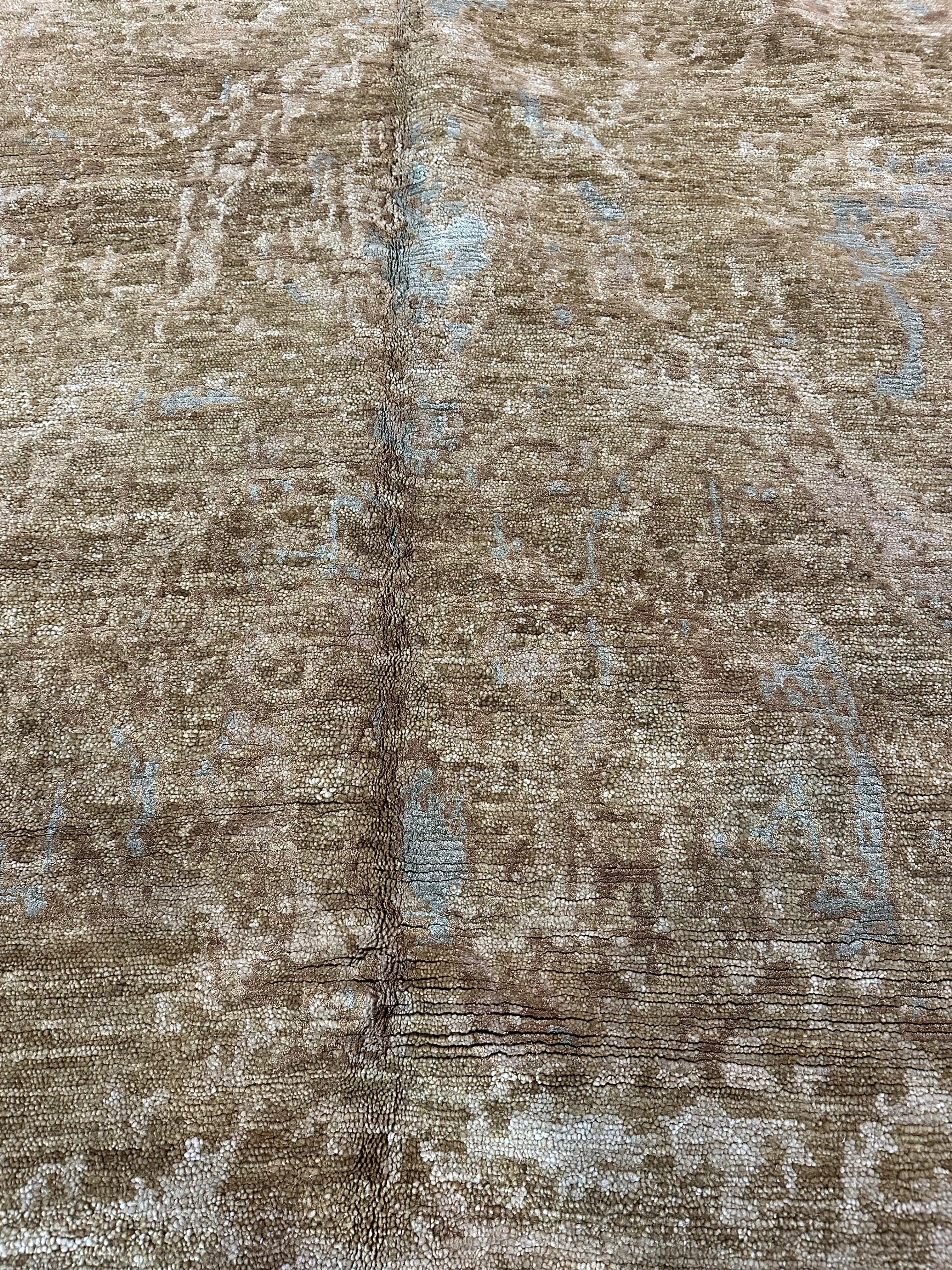 Brett Randle 6x9 Ramsey NW Pewter Tibetan Rug