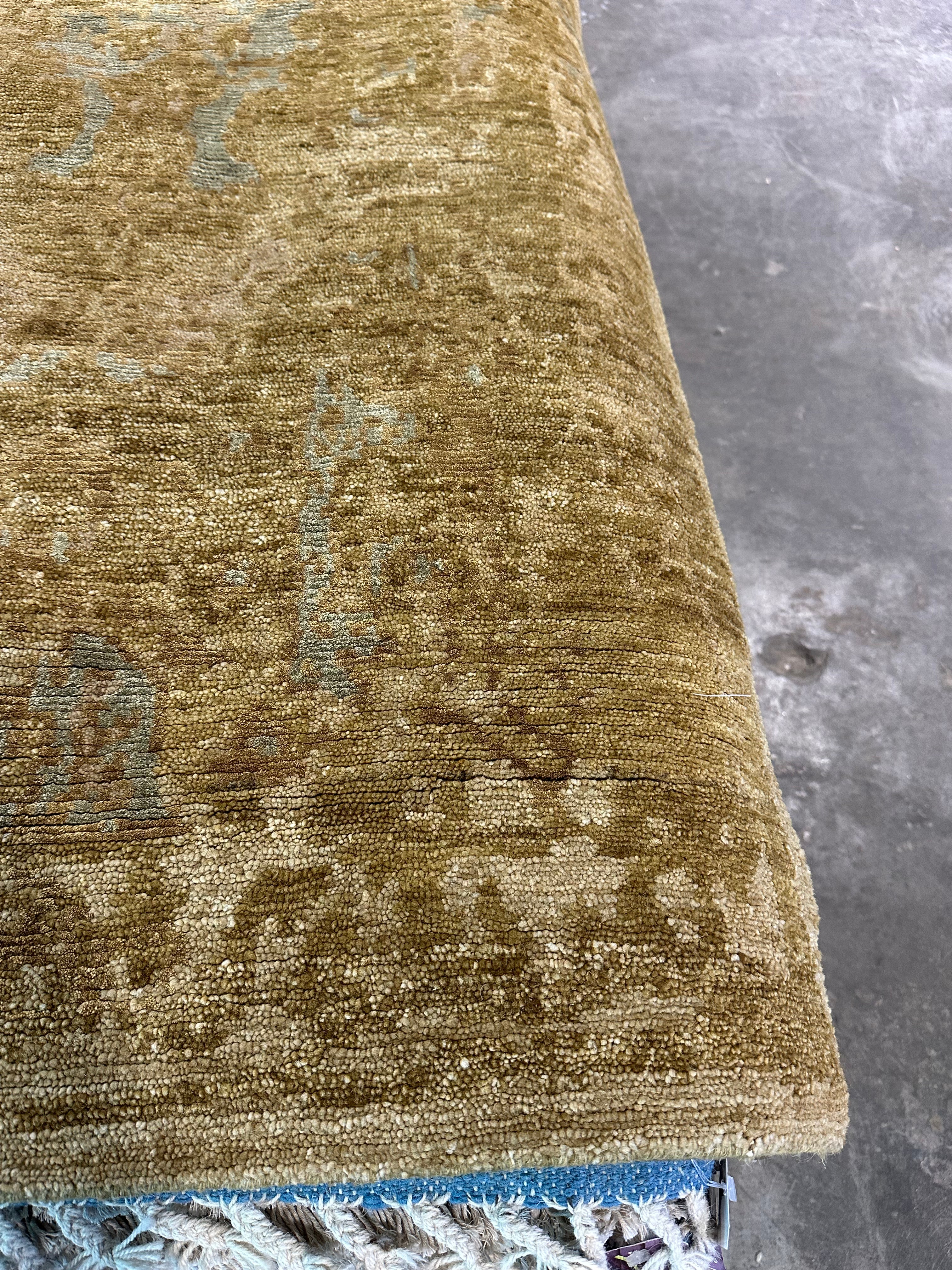 Brett Randle 6x9 Ramsey NW Pewter Tibetan Rug