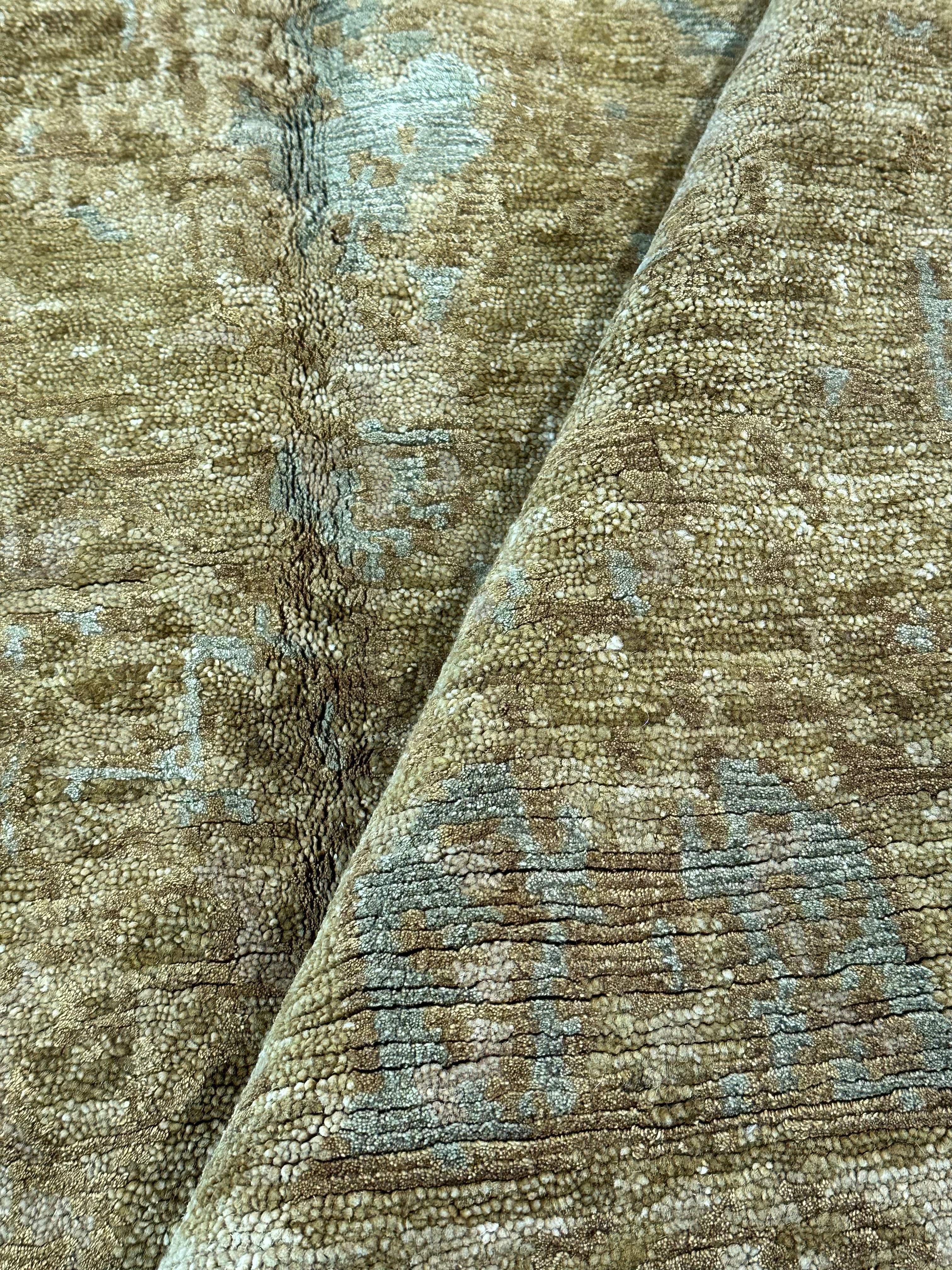 Brett Randle 6x9 Ramsey NW Pewter Tibetan Rug