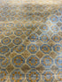 Santino Fontana 8x10 Blue Hand-Knotted Modern Style Rug