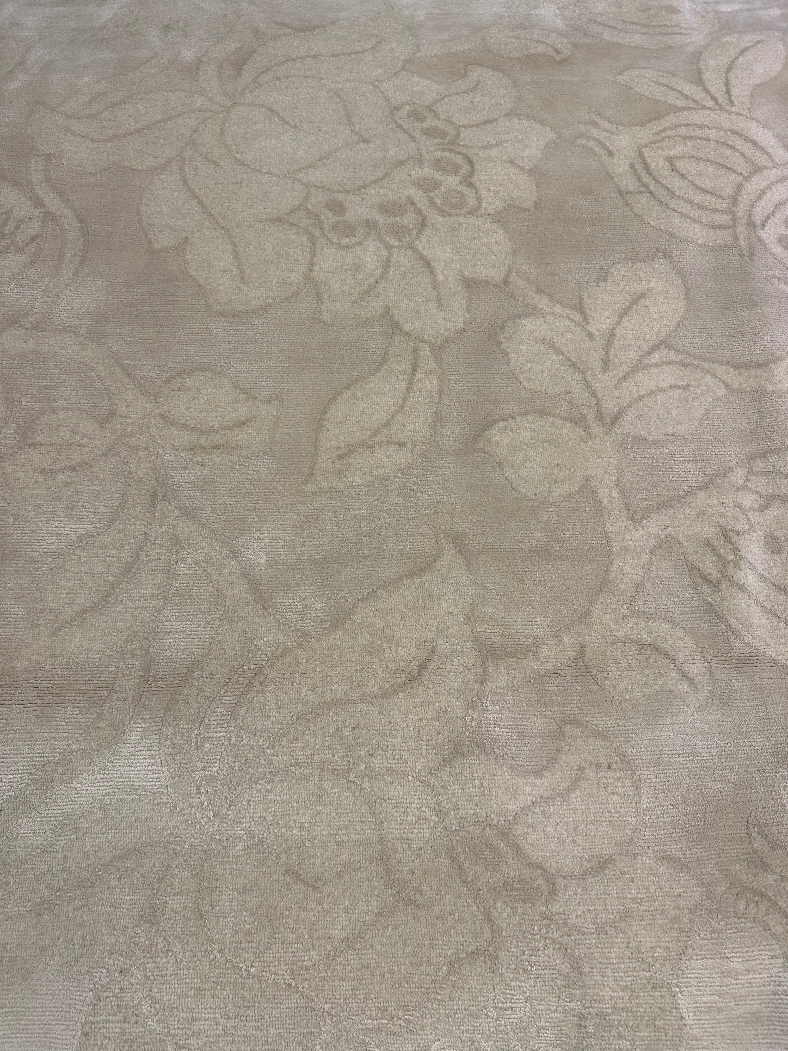 Tyler Durgas 9x12 Granada TK Albicant Tibetan Rug